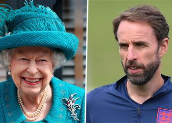 منتخب إنجلترا يتلقى رسالة من الملكة إليزابيث قبل نهائي يورو