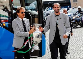 مانشيني كتبنا واحدة من أجمل الصفحات في تاريخ كرة القدم الإيطالية