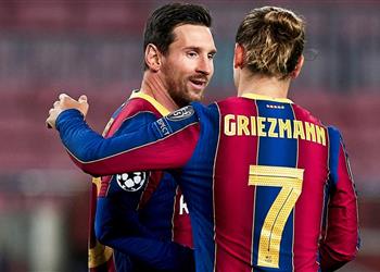 ميسي يدفع برشلونة للاختيار بينه وبين جريزمان