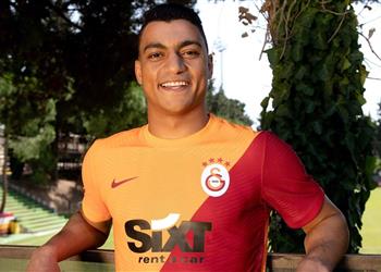 مصطفى محمد لجماهير جالطة سراي لا أطيق الانتظار لتسجيل الأهداف بالقميص الجديد