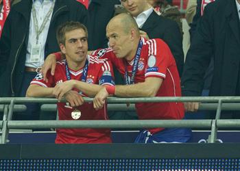 فيليب لام لـ روبن بعد اعتزاله كان شرف ا لي تحقيق النجاحات مع ا