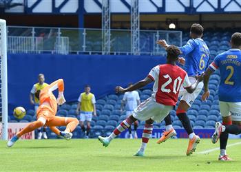 في وجود محمد النني فيديو آرسنال يتعادل مع رينجرز في ثاني تجاربه الودية