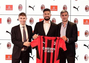 جيرو بعد الانتقال لـ ميلان لا أطيق الانتظار لبدء هذه المغامرة