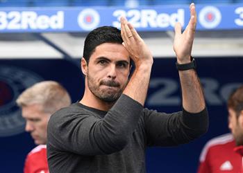 أرتيتا أداء آرسنال أمام رينجرز أفضل من مواجهة هيبرنيان وجودة تافاريس ملحوظة