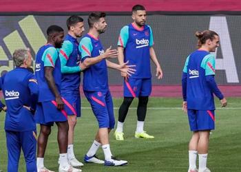 بعد ديباي جريزمان على رأس 3 عائدين لتدريبات برشلونة قبل مباراة خيمناستيك الودية