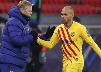 وكيل برايثوايت يحسم موقفه من مغادرة برشلونة في الميركاتو الصيفي