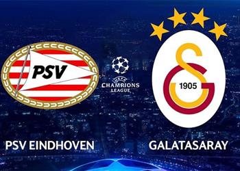 موعد والقنوات الناقلة لمباراة جالطة سراي وآيندهوفن في دوري أبطال أوروبا اليوم