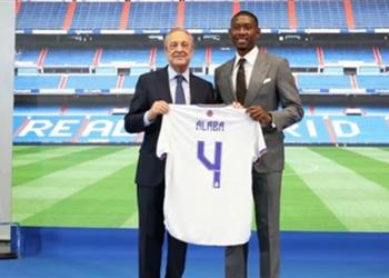 بالقميص 4 ديفيد ألابا يوقع على عقوده الرسمية مع ريال مدريد