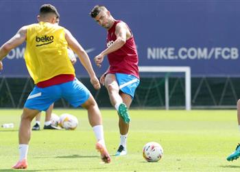 برشلونة ي علن عن رابع مواجهاته الودية وقائمة مباراة خيمناستيك