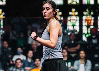 نور الشربيني تطلب دعم الجماهير الأولمبياد اقتربت ولكن الإسكواش يخوض بطولة العالم