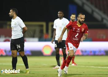 فيديو أفشة يسجل هدف الأهلي الأول أمام البنك الأهلي