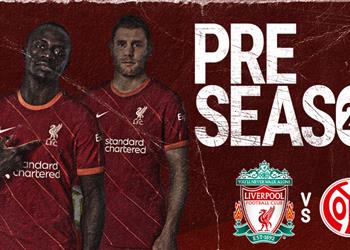 موعد والقنوات الناقلة لمباراة ليفربول وماينز الودية اليوم