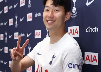 رسمي ا توتنهام يمدد عقد سون هيونج مين حتى 2025