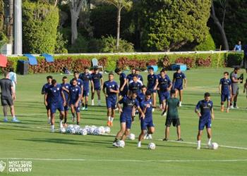 مران الزمالك كارتيرون يخصص الفترة الصباحية للتدريبات البدنية