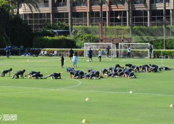 مران الزمالك كارتيرون يجتمع مع اللاعبين وعودة روقا