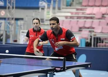 منتخب مصر يودع منافسات ثنائي المختلط لتنس الطاولة في أولمبياد طوكيو