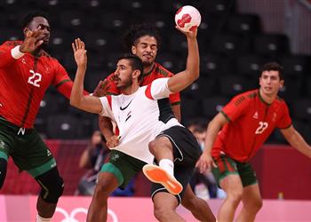 لاعب يد البرتغال منتخب مصر قتلنا بالهجوم المضاد