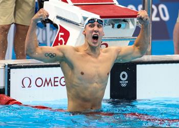 كاليش يهدي أمريكا الذهبية الثانية في سباحة 400 متر بأولمبياد طوكيو 2020