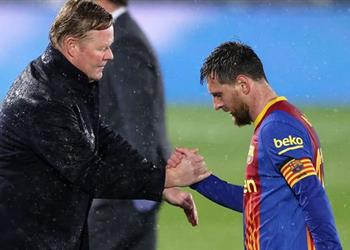 برشلونة يستغل قرار ميسي للتأثير على لاعبي برشلونة