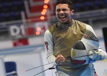 محمد حمزة يودع منافسات سلاح الشيش من دور الثمانية في أولمبياد طوكيو
