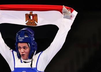 أول تعليق لـ هداية ملاك بعد حصد برونزية التايكوندو في أولمبياد طوكيو