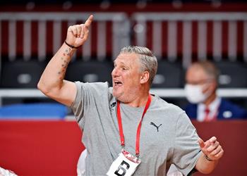 مدرب الدنمارك لكرة اليد خضنا مباراة صعبة أمام مصر وعانينا للسيطرة عليهم