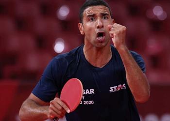 إنجاز تاريخي عمر عصر يفوز على يوان تشونج ويتأهل لدور ربع نهائي تنس الطاولة في أولمبياد طوكيو