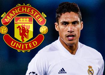 رسمي ا مانشستر يونايتد يعلن اتفاقه مع ريال مدريد لضم فاران