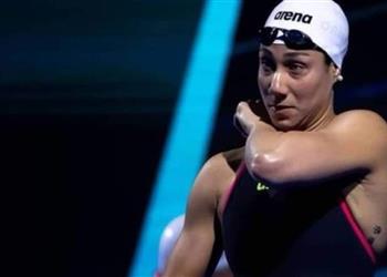 فريدة عثمان تودع منافسات 100 متر حرة بمنافسات السباحة في أولمبياد طوكيو