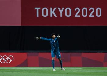 محمد الشناوي كنا نستهدف التأهل من بداية أولمبياد طوكيو وسنقدم أداء جيد ا أمام البرازيل