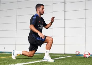 بسبب الإصابة هازارد يواصل الغياب عن تدريبات ريال مدريد الجماعية