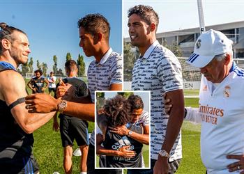 صور فاران يزور مركز تدريبات ريال مدريد قبل انتقاله لـ مانشستر يونايتد