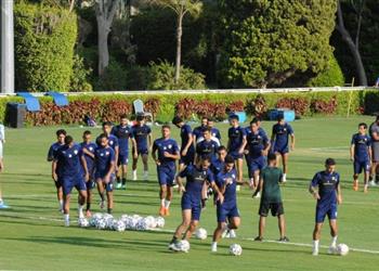 مران الزمالك كارتيرون يجتمع مع اللاعبين وحازم إمام يواصل التأهيل