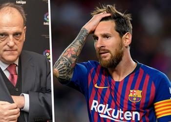 تيباس مجدد ا لن نغير القوانين من أجل ميسي وأصدق ما يقوله لابورتا