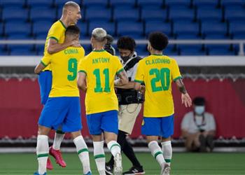 تشكيل البرازيل أمام مصر في أولمبياد طوكيو داني ألفيس وريتشارليسون أساسيان