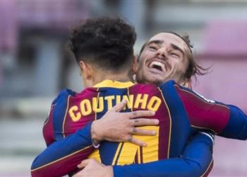 برشلونة يحسم قراره بشأن رحيل جريزمان وكوتينيو هذا الصيف