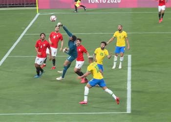 محمد صلاح وصولنا لهذه المرحلة في الأولمبياد شيء جيد والشناوي نجم مباراة البرازيل