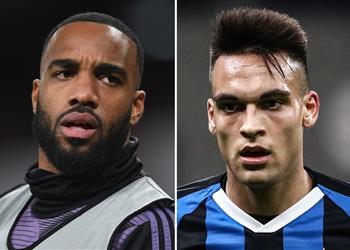 آرسنال يعرض لاكازيت على إنتر ميلان من أجل لاوتارو مارتينيز