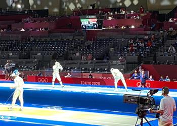 منتخب مصر لـ سلاح الشيش يخسر من فرنسا في ربع نهائي منافسات أولمبياد طوكيو