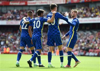 فيديو بمشاركة النني تشيلسي يفوز بثنائية على آرسنال ودي ا