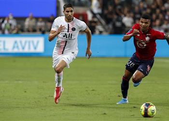 بعد دعمه لـ فلسطين صافرات استهجان ضد أشرف حكيمي في السوبر الفرنسي