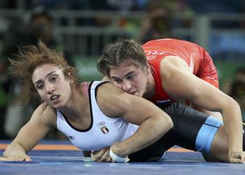 إيناس خورشيد تخسر منافسات المصارعة بدور الـ16 في أولمبياد طوكيو