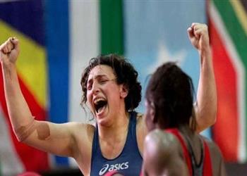 سمر حمزة تلمح لاعتزالها المصارعة بعد الخروج من أولمبياد طوكيو