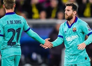 دي يونج أتمنى عودة ميسي الأفضل في العالم قريب ا إلى برشلونة