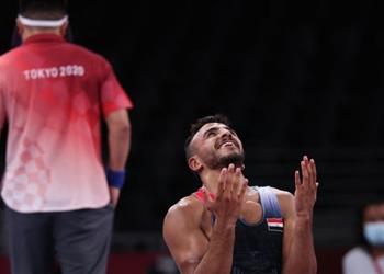 كيشو يتأهل لنصف نهائي المصارعة ويواجه بطل أوكرانيا في أولمبياد طوكيو 2020