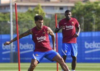 كوتينيو يقترب من العودة إلى تدريبات برشلونة