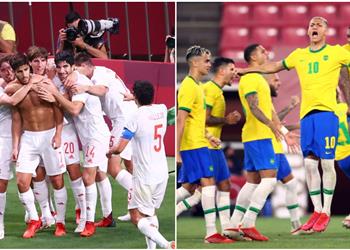 موعد مباراة البرازيل وإسبانيا في نهائي أولمبياد طوكيو كرة قدم