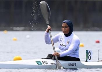 سما أحمد تتأهل إلى ربع نهائي الكياك بأولمبياد طوكيو 2020