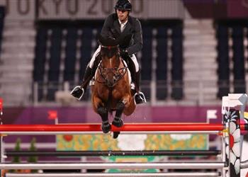 نائل نصار ينهي منافسات الدور النهائي في الفروسية بـ أولمبياد طوكيو