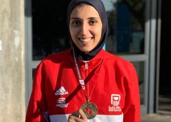 الرابعة لـ مصر جيانا فاروق تتوج بالميدالية البرونزية في منافسات الكاراتيه بأولمبياد طوكيو